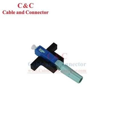 Connector ràpid de fibra òptica