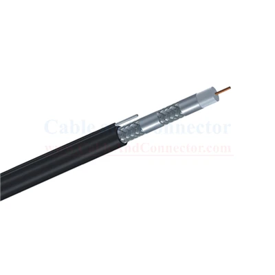 Quad de missatgeria RG6 - cable coaxial de blindatge